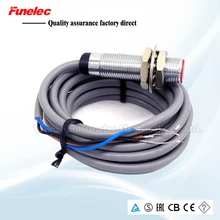 M12 цилиндрический Holzer переключатель сенсор NJK-5003C DC три провода нормально открытый магнит индукционный переключатель