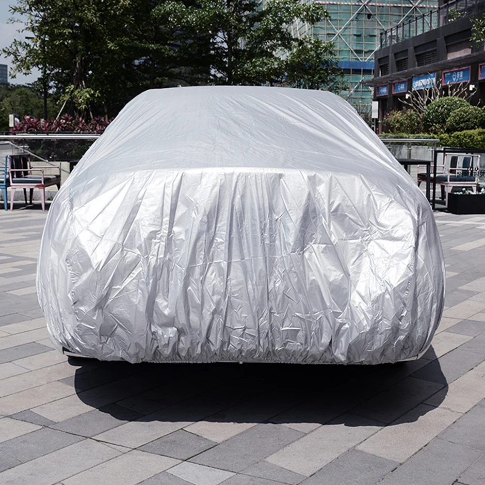 Car Cover Sedan SUV Tent Covers Sun Reflective Shade Rain Frost Snow Dust Waterproof Protection Anti UV Outdoor Car Accessories