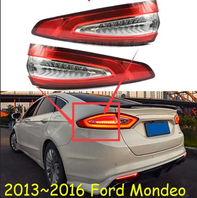 2 шт. внешний автомобильный Стайлинг для Mondeo задние фонари для 2013~ Mondeo задние фонари светодиодный аксессуары для автомобиля Fusion задний фонарь - Цвет: picture