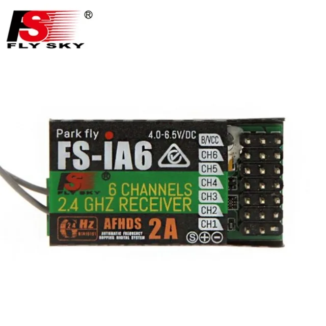 IA6 Receiver Flysky FS-i6 FS I6 2,4G 6ch RC передатчик контроллер FS-iA6 или FS-iA6B приемник для RC вертолет самолет Квадрокоптер планер Дрон - Цвет: IA6 Receiver