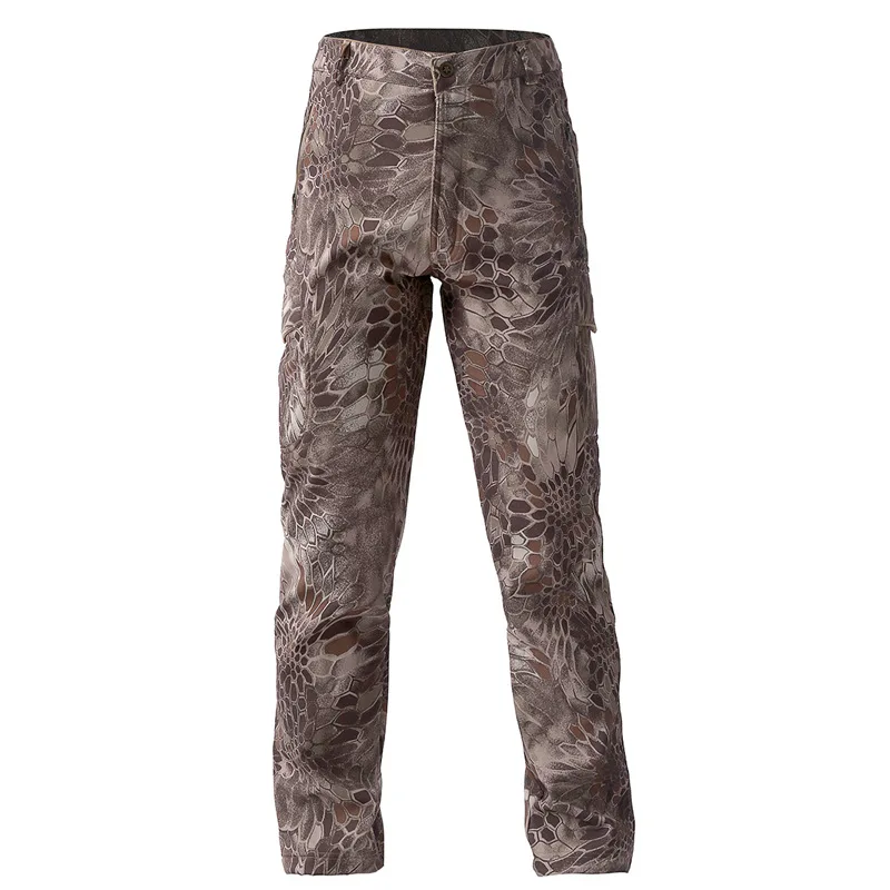 

Tactical Soft Shell Waterproof Camouflage Pants Men Winter Military Army Windproof Cargo Camo Pants Casual Warm Fleece Trousers