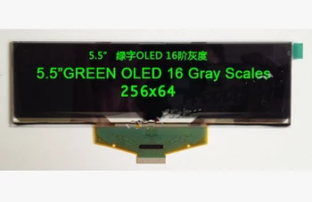 

5.5 inch 30PIN Green OLED Screen SSD1325 Drive IC 256*64 SPI Parallel Interface