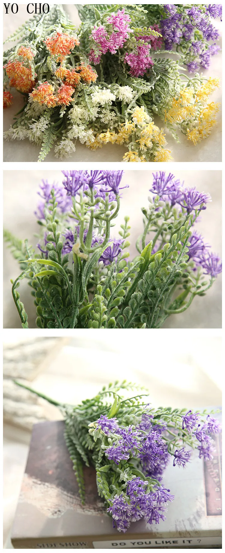 Milan thyrsiflorum flores artificiais 24