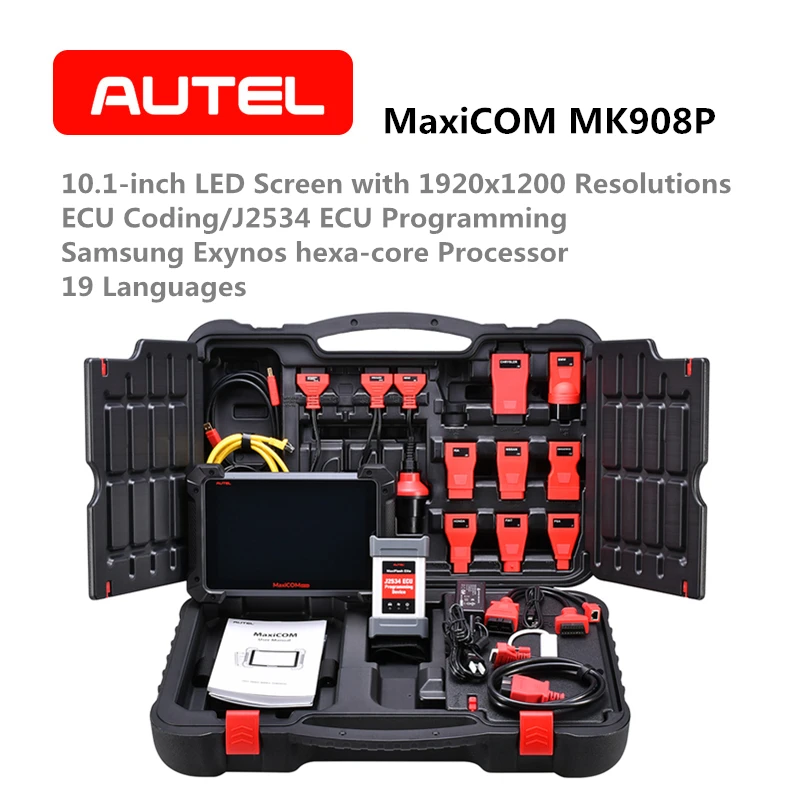Autel MaxiCOM MK908P Diagnostic Tool obd2 Scanner Automotive J2534 ECU Coding Programming Code Reader Updated version of MS908P Autel MaxiCOM MK908P Diagnostic Tool obd2 Scanner Automotive J2534 ECU Coding Programming Code Reader Updated version of MS908P