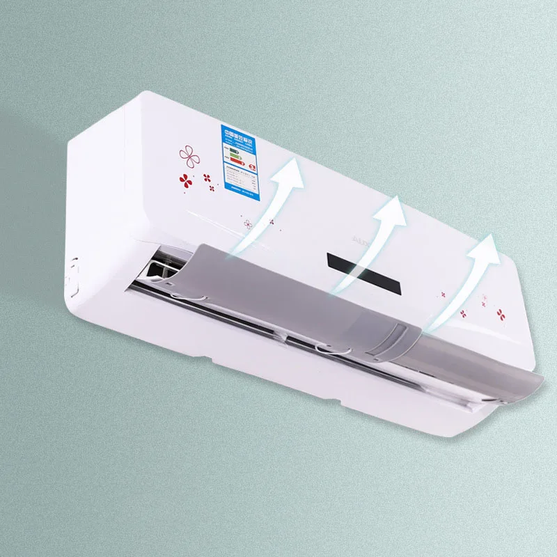 

Adjustable Air Conditioning Baffle Shield Retractable Deflectors Baffle Prevent Direct Blowing Air Conditioner Cover Dust Cover