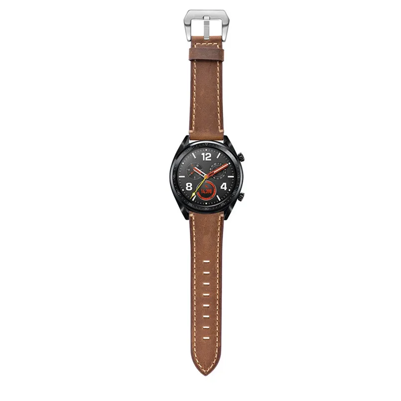 Luxury Watch Bands Leather Replacement Watch Band WristStrap For Huawei Watch GT Honor Watch 22mm 5.5-8.0 inch 40AP1903