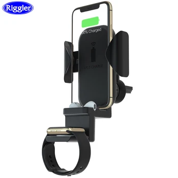 

3 in 1 Wireless Charger Car Mount for iphone Airpods Apple Watch for iphone XS MAX XR XS 10W Airvent Holder