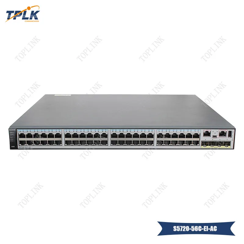 Самые дешевые цены Хуа Вэй S5720 серии S5720-56C-EI-AC коммутатор 4 10G SFP+, 48 10/100/1000Base-T Ethernet порты