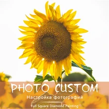 SaShiKo Цветы фото на заказ алмазные картина Полная площадь изображение горного хрусталя DIY Алмазная мозаика Алмазная вышивка распродажа