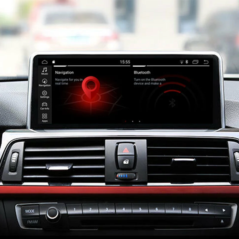 Автомобильный мультимедийный плеер Ugode Android 9 0 для BMW X1 F48 (2016 2017) GPS навигатор RK PX6 10