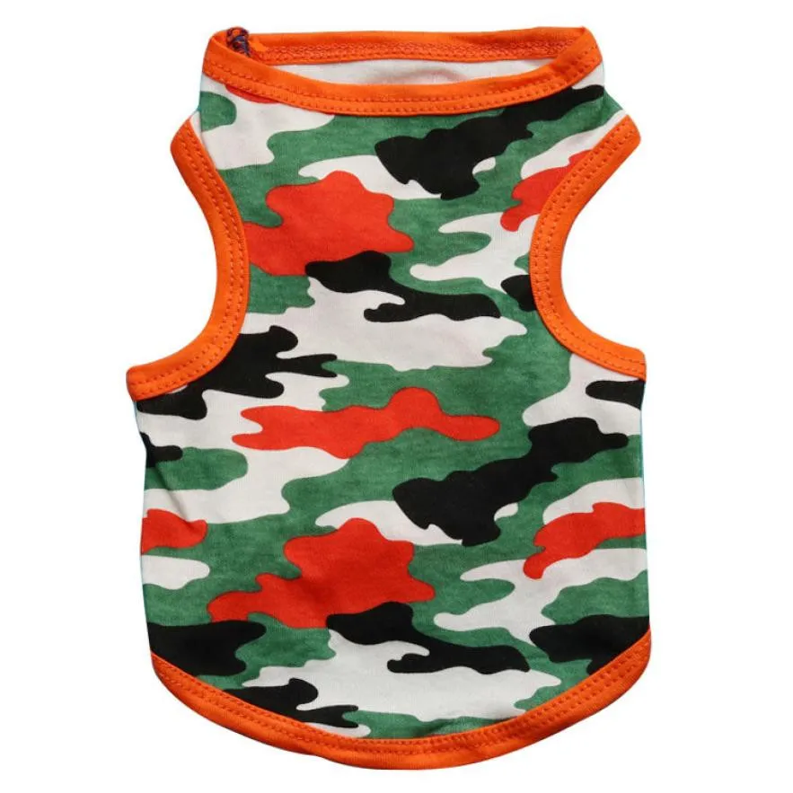 Cool Pet Vests Cotton Snow Camouflage Vest Pet Dog Clothes Apparel High