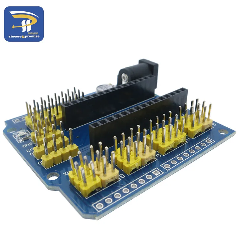 ATMEGA328P нано IO щит и UNO многоцелевой Плата расширения для Arduino NANO 3,0 CH340 CH340G