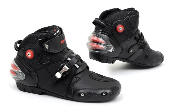 Профессиональный мотоциклетные ботинки мужские moto rbiker Сапоги botas moto rcycles moto обувь Гонки pro байкер, Размер 40-45 черный