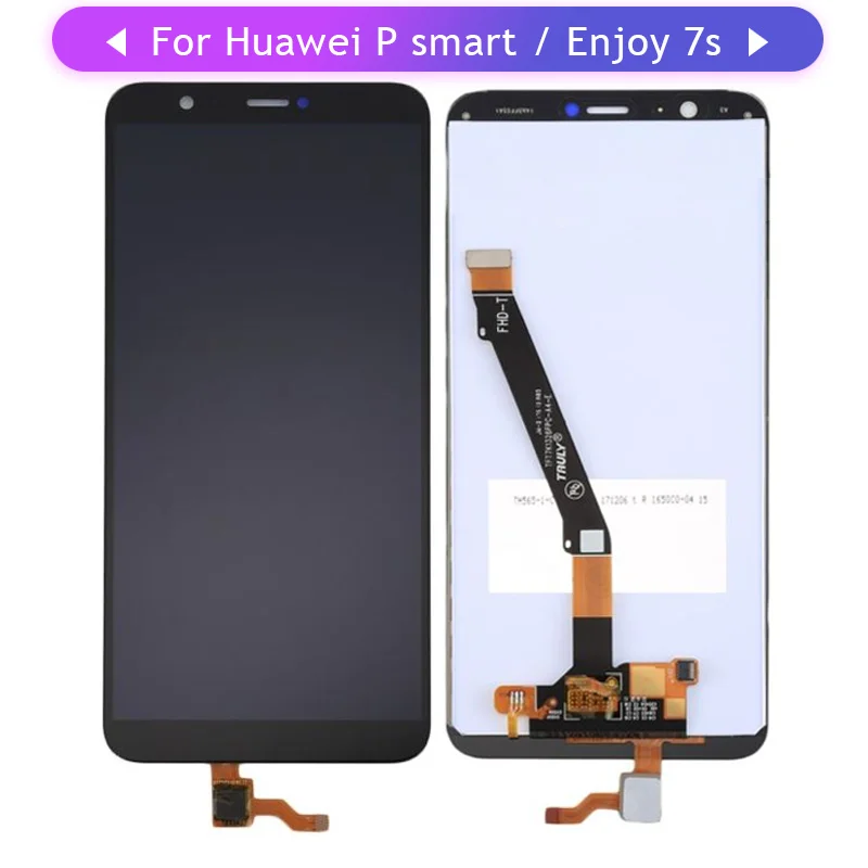 

For Huawei P Smart FIG-LA1 FIG-LX1 FIG-LX2 Full Touch Screen LCD Display Assembly Glass Digitizer Replacement with free tools