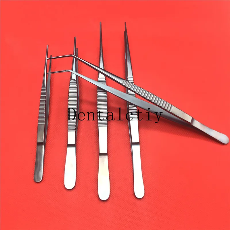 

2019 New 18cm-25cm Titanium Alloy Debakey Vascular and Cardiac Dissecting Forceps Atraumatic Laboratory Instrument