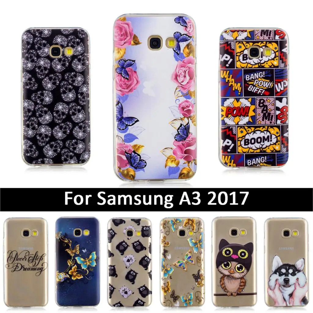 Новый чехол для Samsung Galaxy A3 2017 a320 A320F 4 7 &quotчехол A 3 мягкий TPU силиконовый телефона |