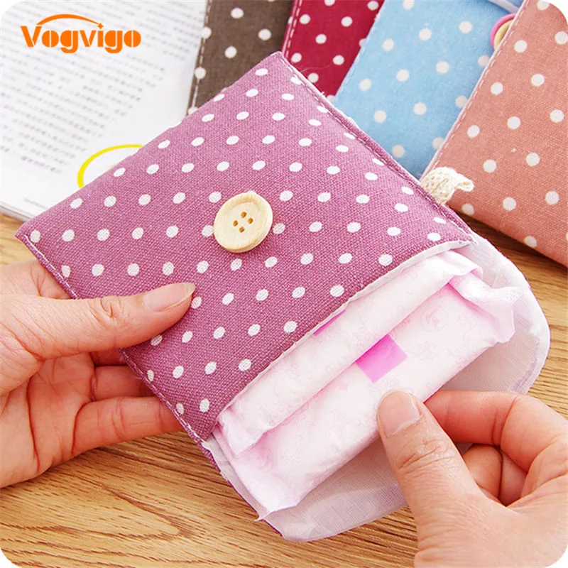 

Vogvigo Cosmetic Storage Bag Polka Dot Coin Purses Women Wallet Cute Credit Card Holder Key Money Bags Travel Canvas Bag