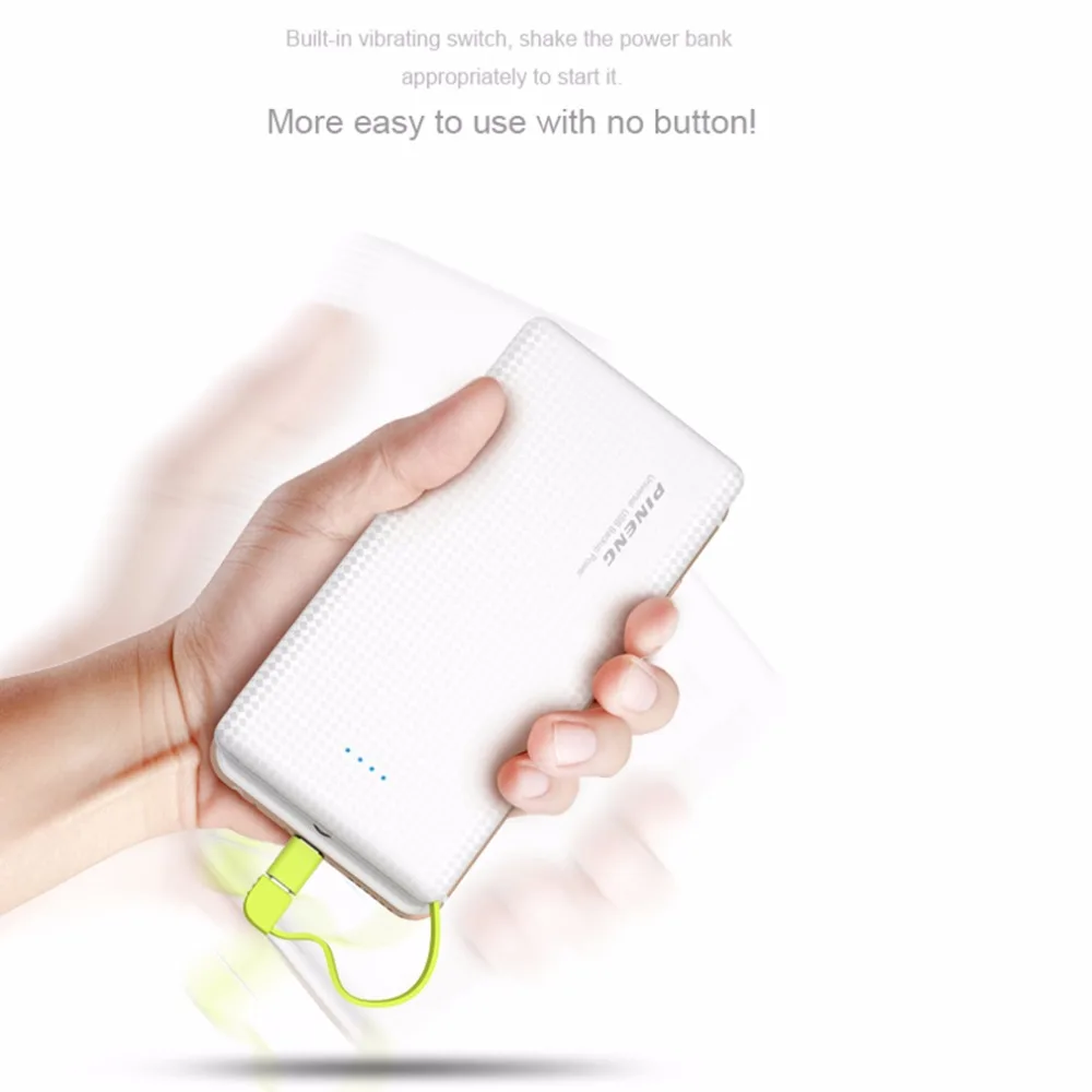 imágenes para PN-951 Original PINENG Banco de Baterías de Carga Rápida Banco de la Energía 10000 mAh Dual USB Cargador de Batería Externa para Los Teléfonos y Tabletas imágenes para PN-951 Original PINENG Banco de Baterías de Carga Rápida Banco de la Energía 10000 mAh Dual USB Cargador de Batería Externa para Los Teléfonos y Tabletas
