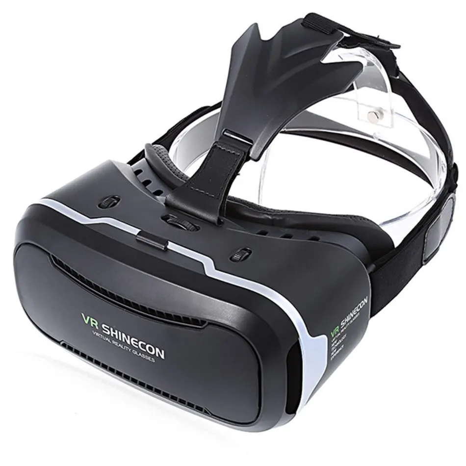 VR SHINECON SC-G02 для 3,5-6 дюймов телефон VR очки виртуальной реальности Гарнитура картонные очки шлем 3D VR шлем коробка модернизированная