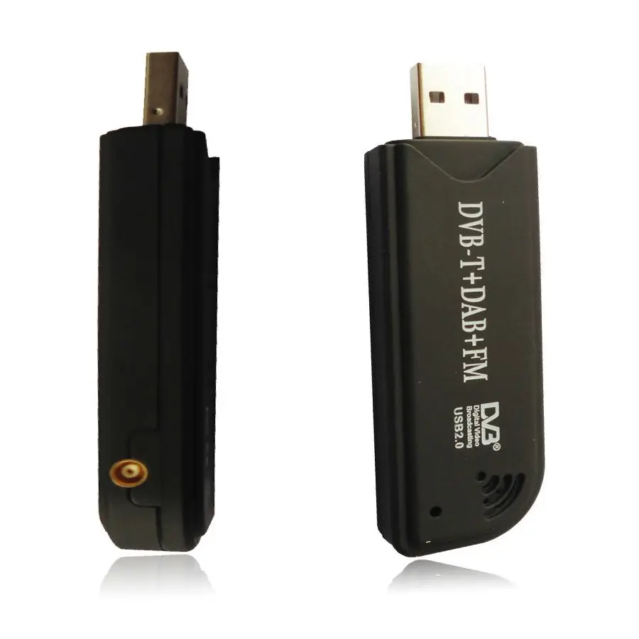 USB2.0 dab fm DVB-T RTL2832U R820T2 SDR RTL-SDR Dongle Stick цифровой ТВ-тюнер приемник ИК-пульт дистанционного управления с антенной