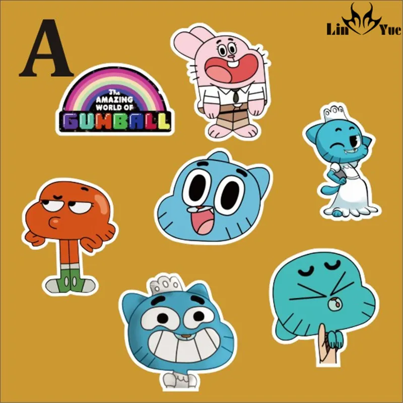 Decals Decal Sticker PCS Set Pack Lot 14 The Amazing World Of Gumball STICKERS