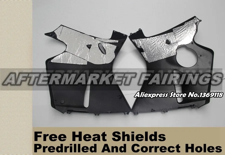 Для Honda бело-черные наклейки 2004 CBR600RR 2003 хорошее качество обтекатель Наборы