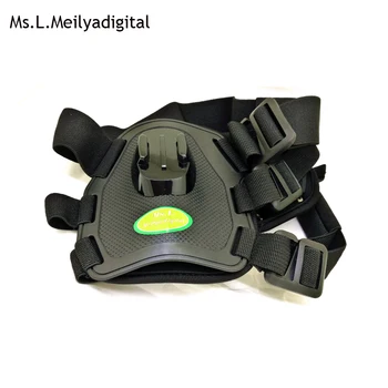 

Ms.L.Meilyadigital for go pro 3+/3/4 Dog Chest Harness Strap mount for Gopro hero 4 /3/3+/5 hd Sports Camcorder sjcam sj4000