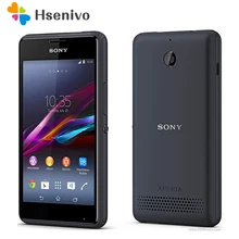 E1 разблокированный sony Xperia E1 512 ram 4GB rom 4," двухъядерный 3.15MP GSM Android 3g мобильный телефон