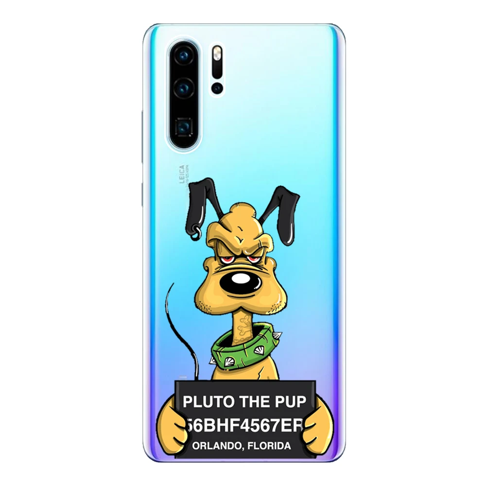 Для huawei P30 Lite Pro Чехол Мягкий силиконовый чехол из ТПУ P30 Lite Fundas милый Микки Минни P30 Pro Coque защитный чехол для телефона