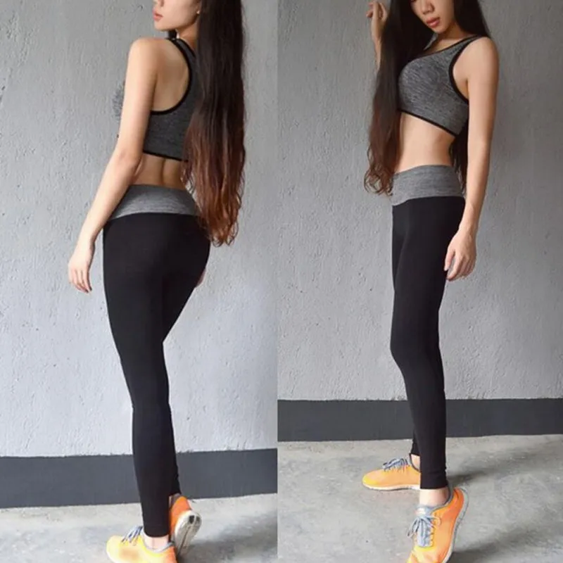 

2019 Outdoor Sports Running Training Pants Breathable Slim Sportswear Gym Tights Yoga Trousers For Women Clothes