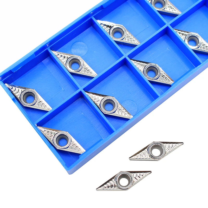 VCGT110304 AK H01 VCGT 110304 Aluminum cutter blade Insert Cutting Tool