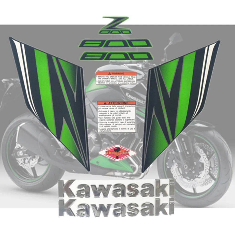 Мотоцикл для Kawasaki Z800 13-14-15-16 Z 800 2013- стикер обтекатель комплект аппликация Высокое качество весь автомобиль наклейка