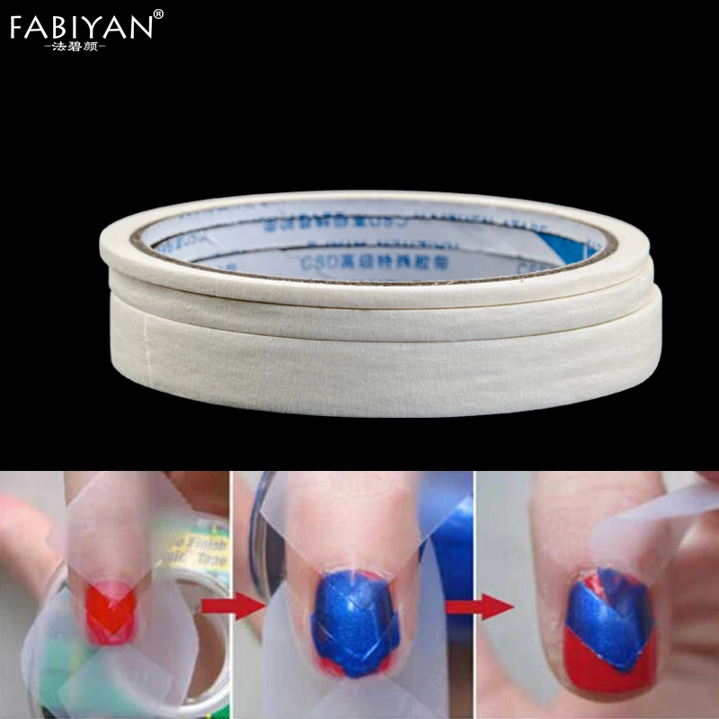 

3 Size Nail Art Roll Decoration Adhesive Tape Wrap Edge Guide Stickers Stripe Creative Masking Pattern Manicure Tool Design Tips