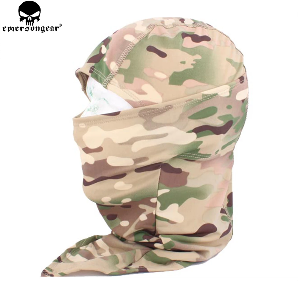 Emersongear быстросохнущая камуфляжная Балаклава поле для страйкбола шапочка
