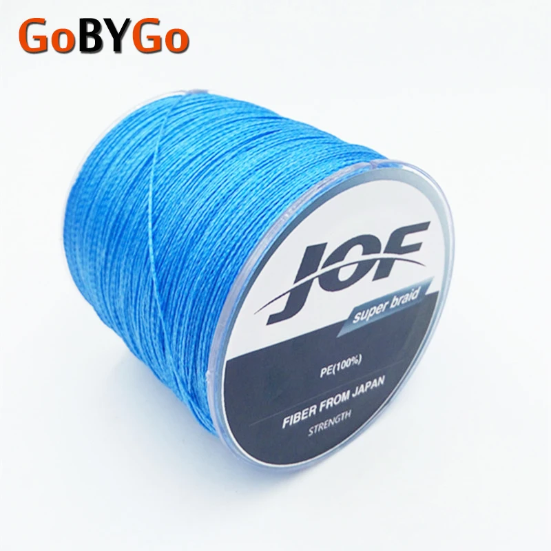 GoByGo 4 нити 100 м 8 100LB PE мультифиламентная супер плетеная рыболовная леска для ловли