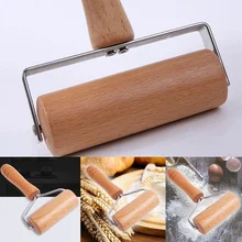 Деревянная Скалка ручной ролик для теста инструмент для кондитерской помады Печенье Тесто чапати паста пекарня пицца кухонный инструмент