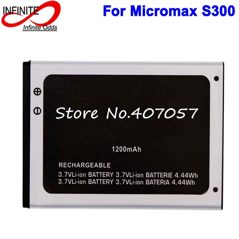 

For Micromax S300 Battery Accumulator 1200mah