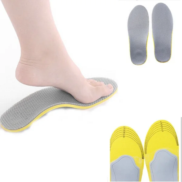 Retail 1 Pair Men Excellent Flatfoot Flat Foot Sport Orthotic Arch ...