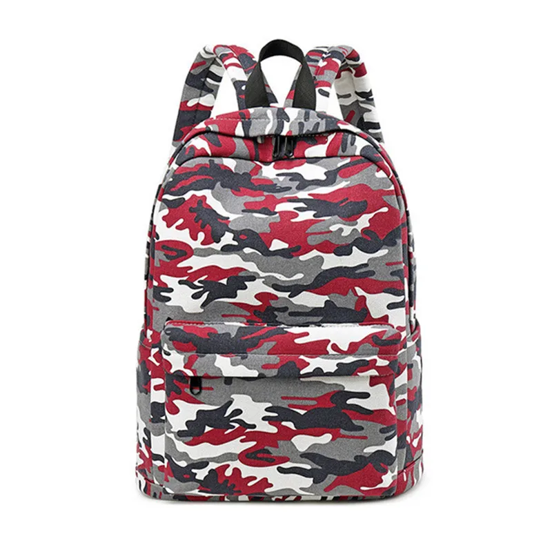Новые камуфляжные детские школьные сумки, рюкзаки, облегчающие нагрузку на плечо для детей, рюкзак для детского сада, Mochila Infantil, 2 размера - Цвет: red large