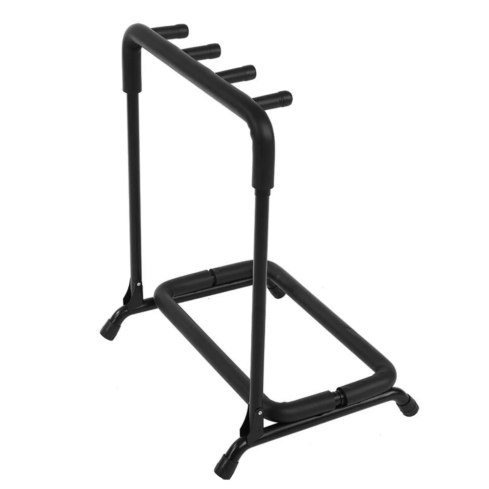 

1pc Folding Three-Instrument Guitar Rack Multi-head Row Piano Acoustic Electric Triple Guitar Stand Guitar Set