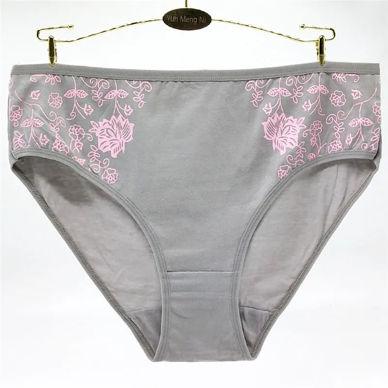 4 шт./лот, 2XL/3XL/4XL трусы больших размеров, женское нижнее белье ...