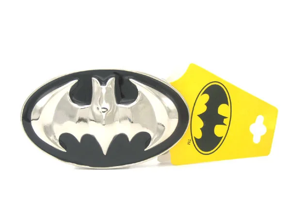 

Raised Black And Silver Batman High Quality Belt Buckle