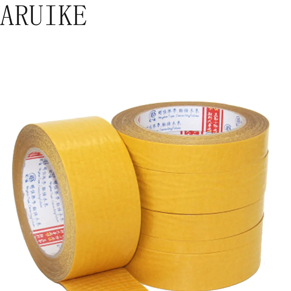 double-sided mesh fiber duct tape high adhesive super transparent carpet doors and Windows sealed glass fiber