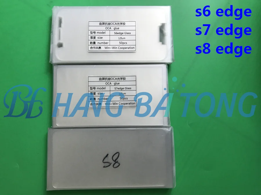 bilder für 50 stücke 125um Optischen Klebstoff Klar OCA Kleber für Samsung Galaxy S6 rand G925 S7 rand G935 s8 rand + plus LCD Touch Glaslinse Film bilder für 50 stücke 125um Optischen Klebstoff Klar OCA Kleber für Samsung Galaxy S6 rand G925 S7 rand G935 s8 rand + plus LCD Touch Glaslinse Film