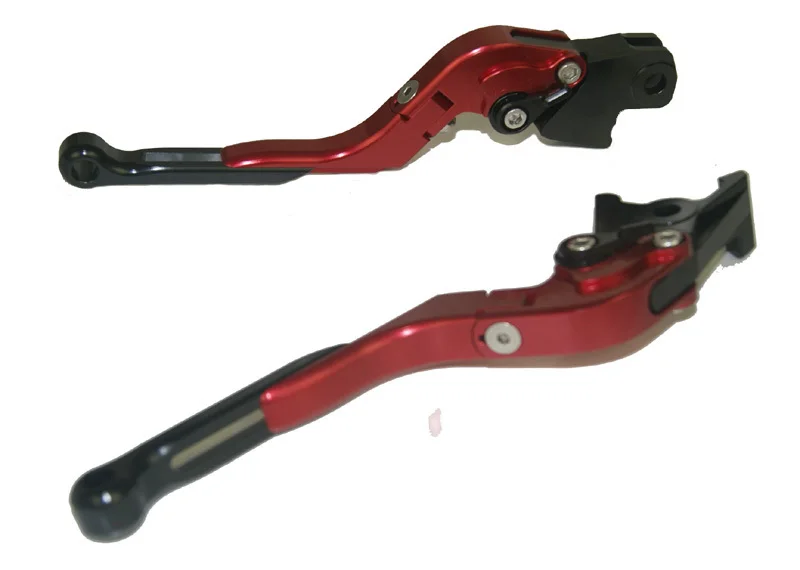 

Motorcycle Brake Clutch Levers Adjustable Folding Extendable Black+Red For 2010-2015 2011 2012 2013 2014 BMW S1000RR