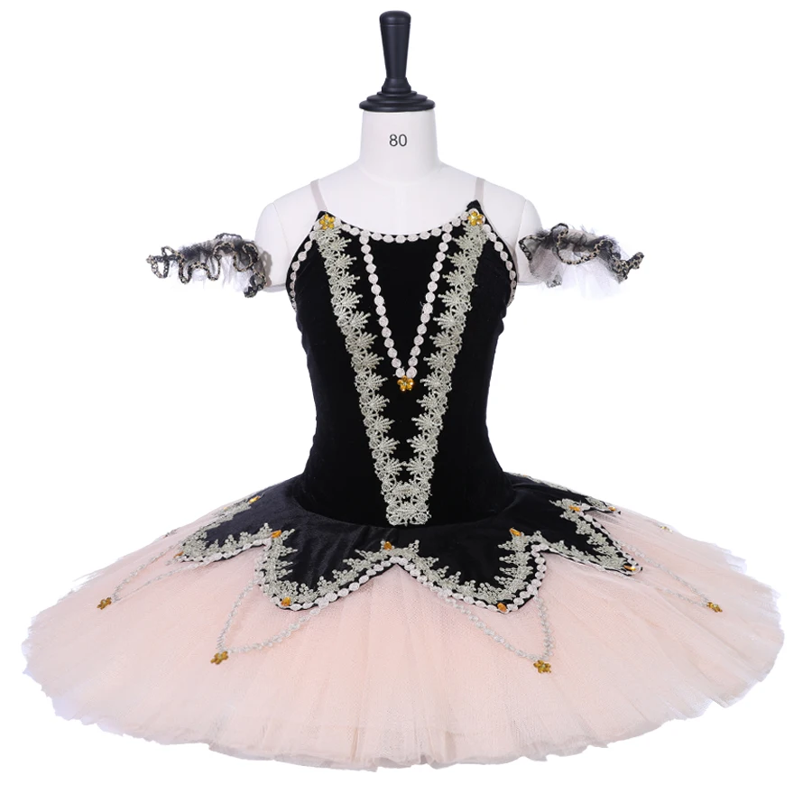 Adult Professional Ballet Tutu Costume Kid Dance Performance GreenBallet Platter