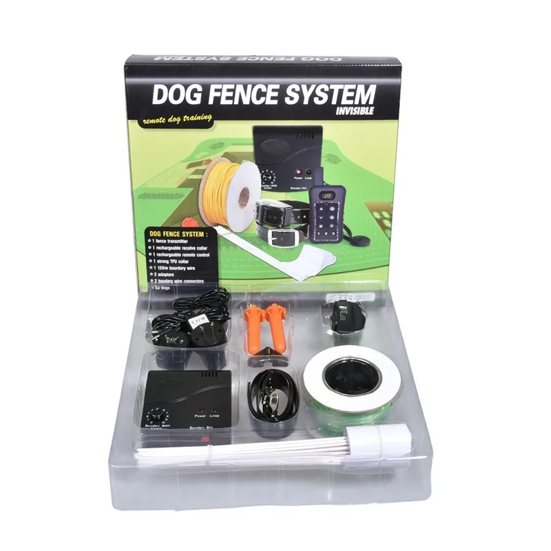 Electronic fence system Wireless Dog Fence Outdoor Dog ...