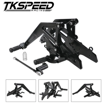

CNC Motor Rearset Rear Set Foot Pegs For Kawasaki Ninja 650 EX650 ER6F ER 6F 6N ER6N 2012-2016 2013 2014 2015