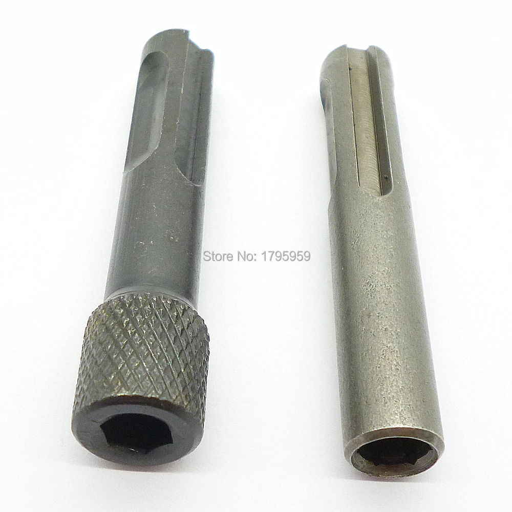 2pcs 1/4 Inch Hammer SDS Socket Nut Impact Driver Adaptors Set Drill