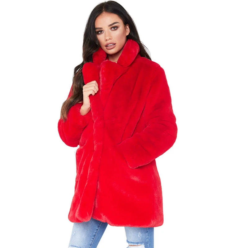 Solide Outwear Black De red À Avec Femelle Overcaot Vestes blue Pour Couleur Red Manteau Manches yellow Poche Femmes Longues rose Chaud Élégant white pink Hiver Manteaux Femme WOO6Hq0rB